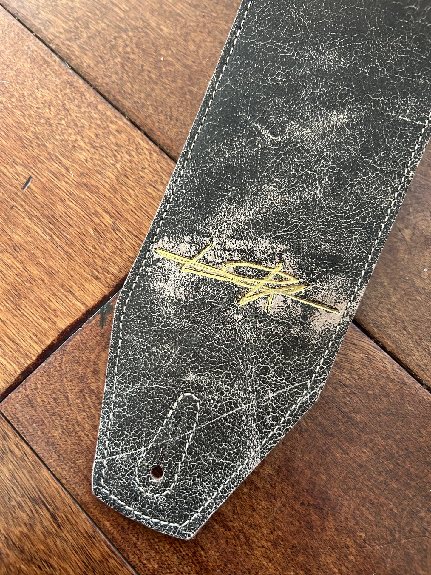 ! SALE ! LK Straps Dark Distressed Brown LK SIGNATURE LIMITED SERIES 7/10