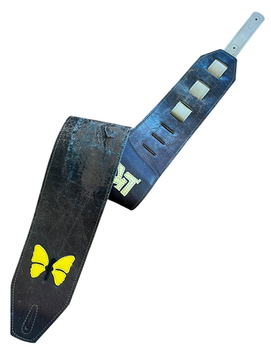 LK X FODERA 4" Heavy Distressed Brown Strap