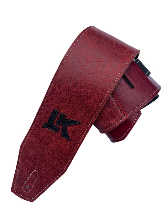 LK 3.5" Distressed Red Strap