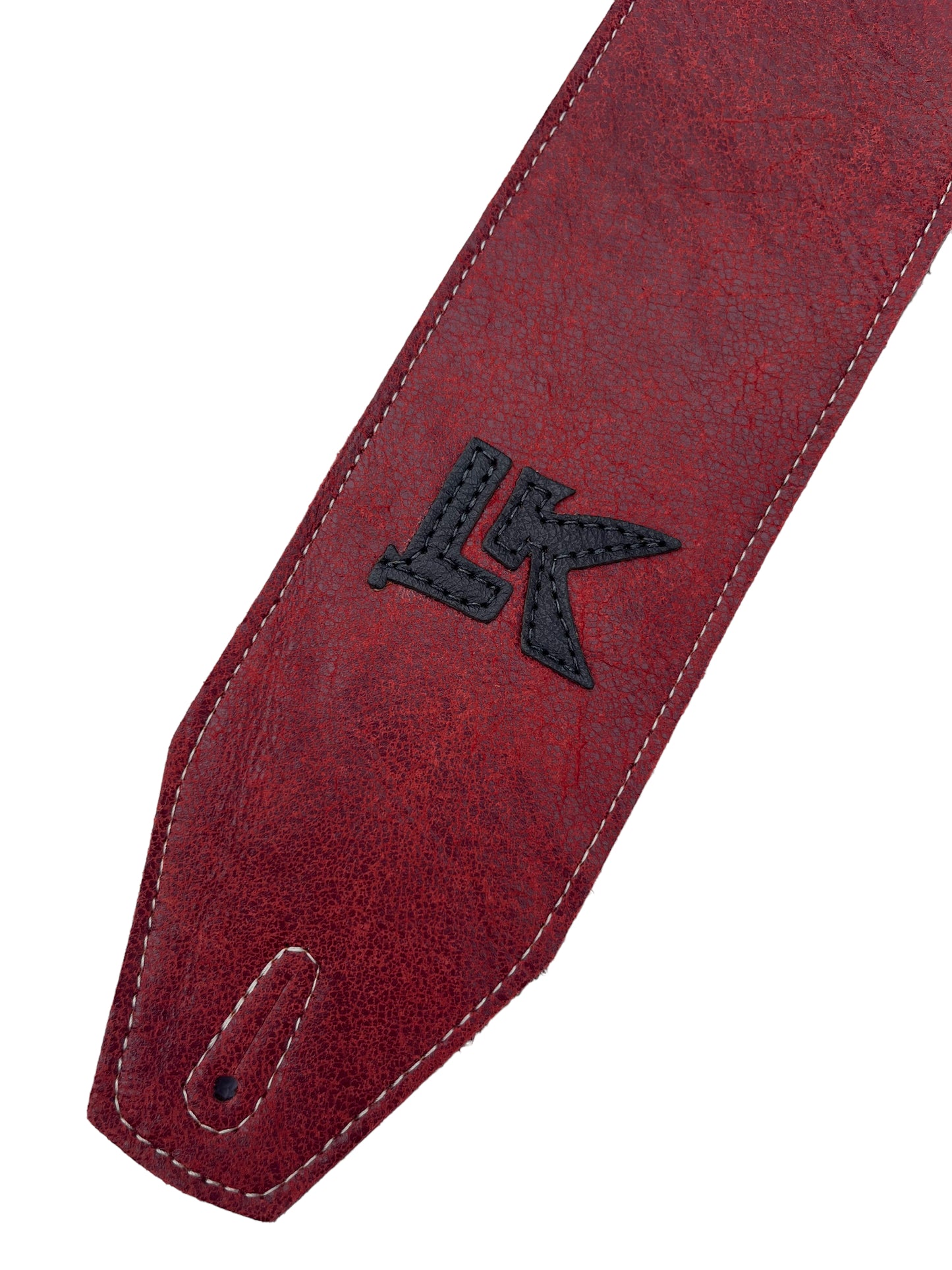 LK 3.5" Distressed Red Strap