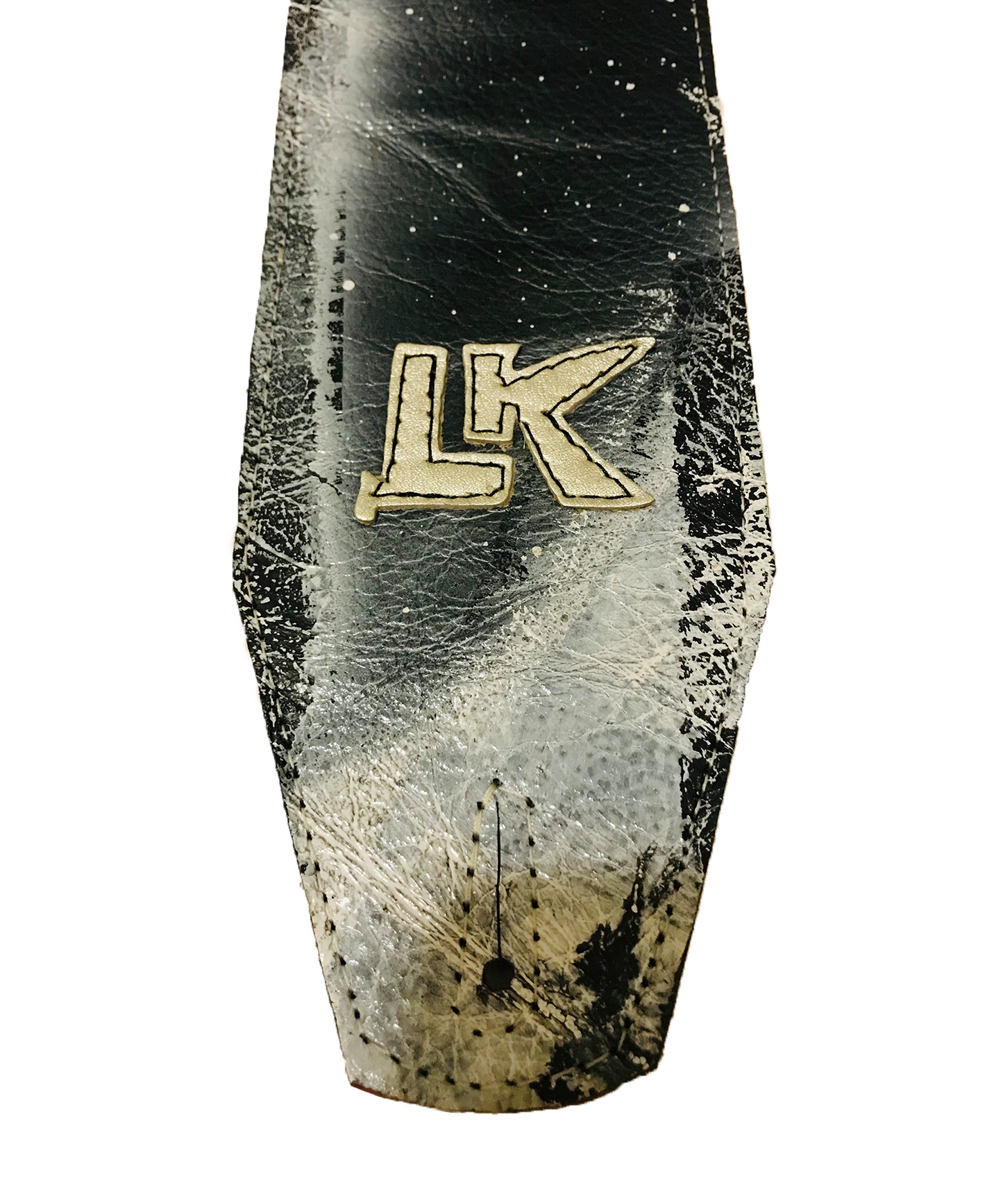 LK Black & White Spray Paint Strap