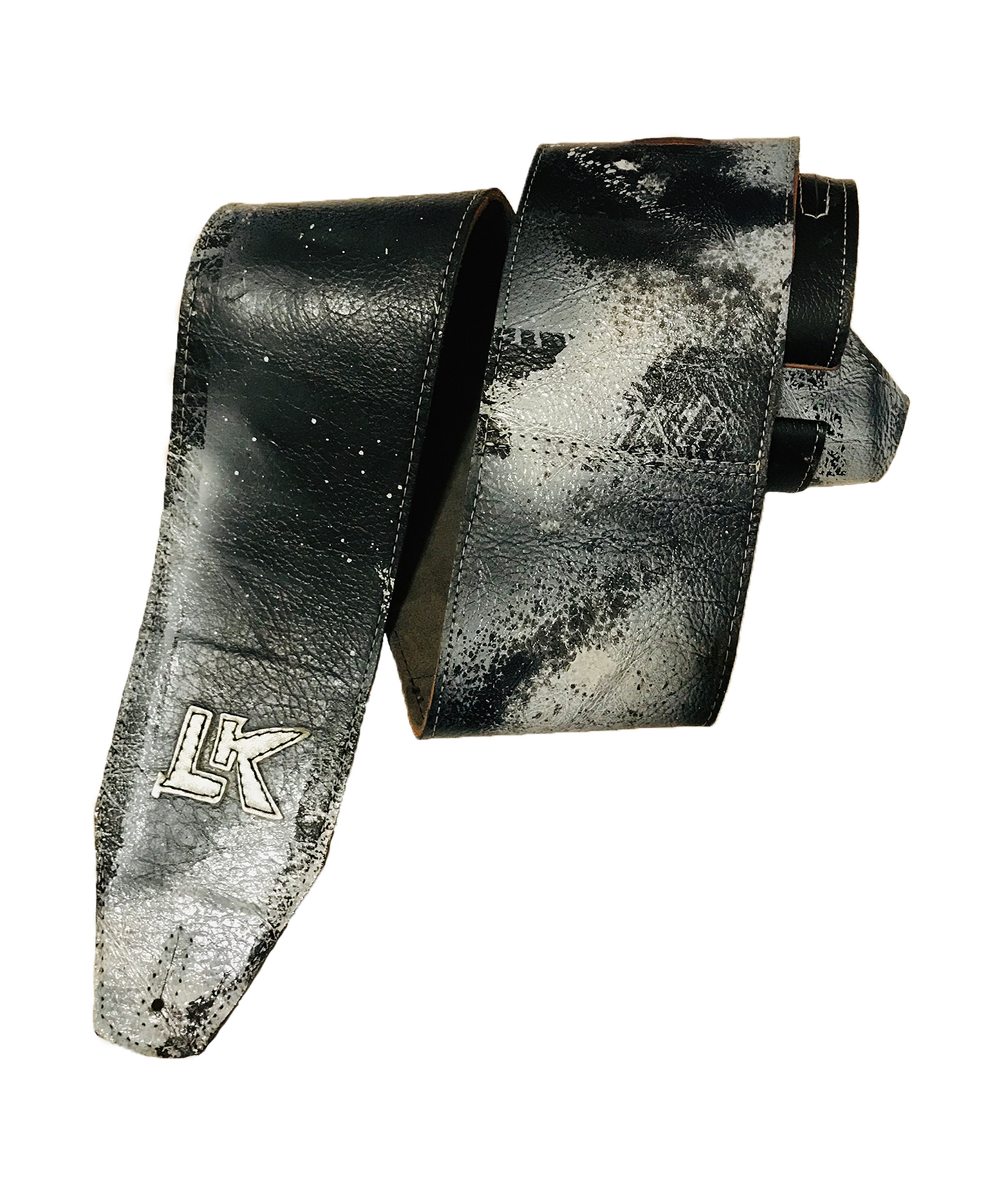 LK Black & White Spray Paint Strap