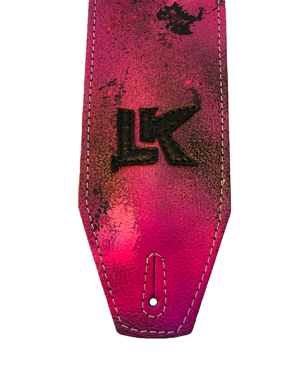 LK Pinkish Love Spray Paint Strap – LK STRAPS