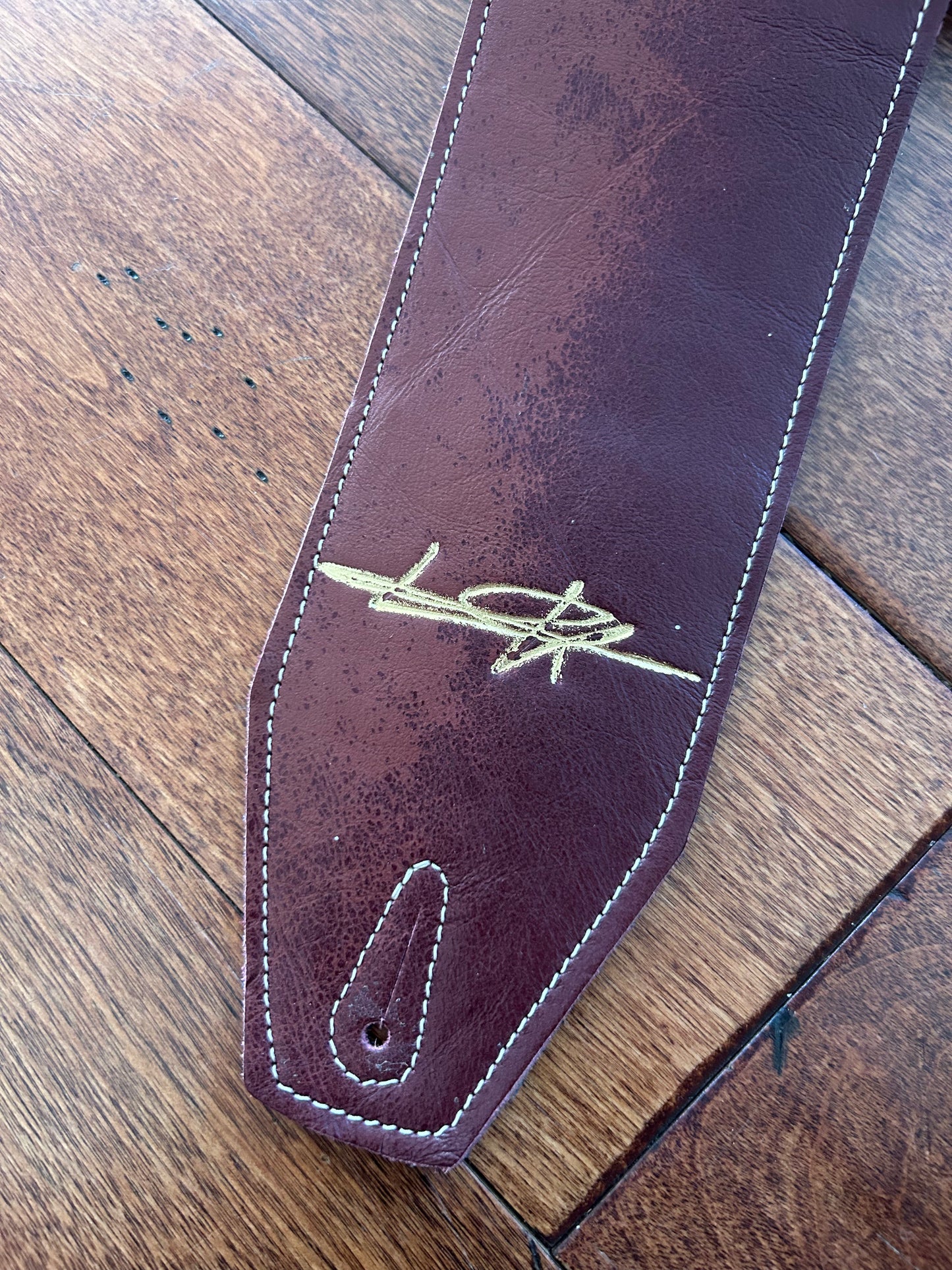 ! SALE ! LK Straps Distressed Maroon LK SIGNATURE LIMITED SERIES 4/10