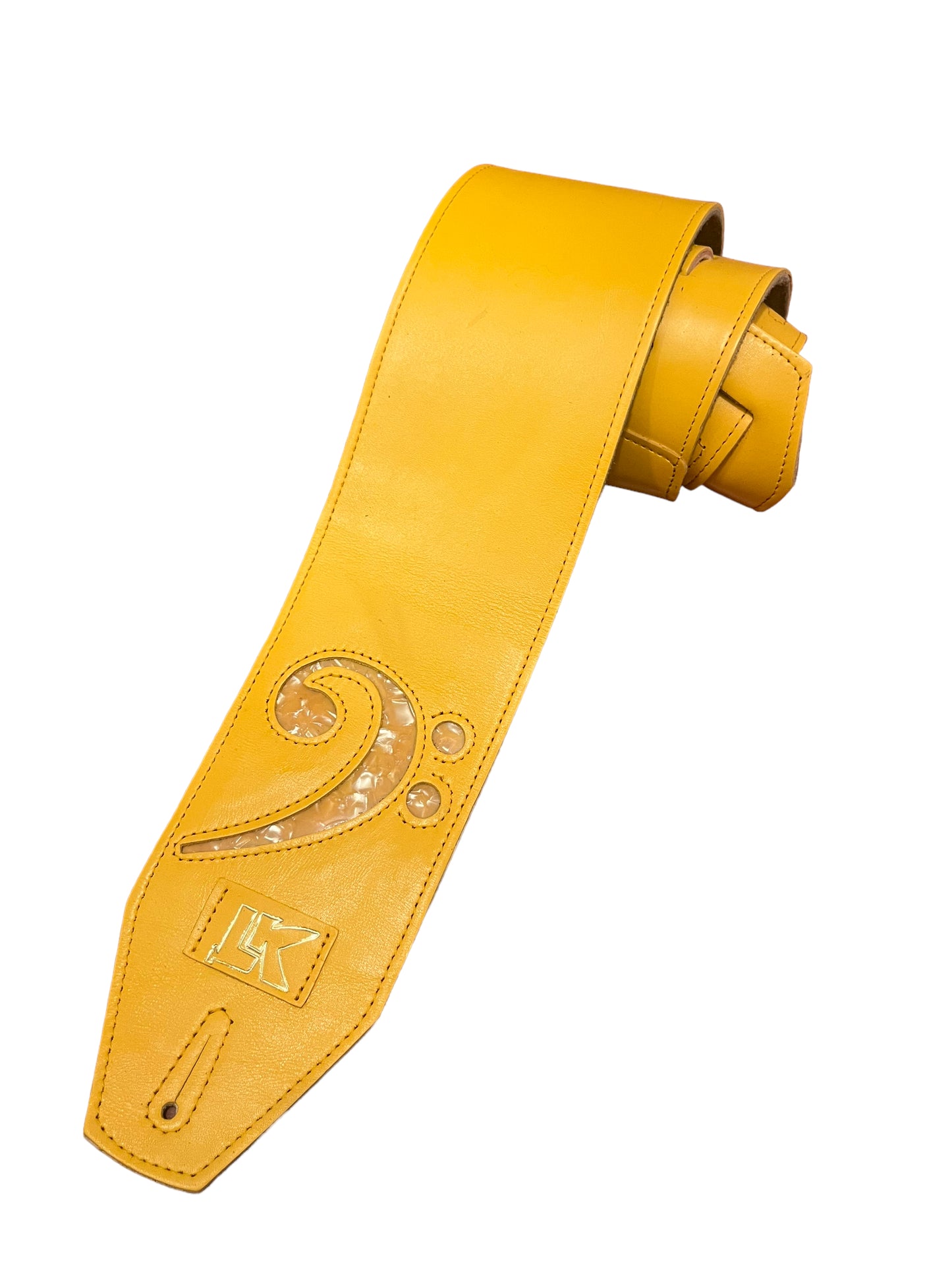 LK 4" Banana Split Yellow F Clef Strap Limited Edition!