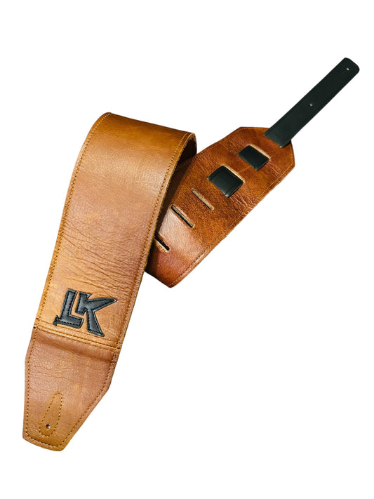LK Strap Light Brown With Black Logo