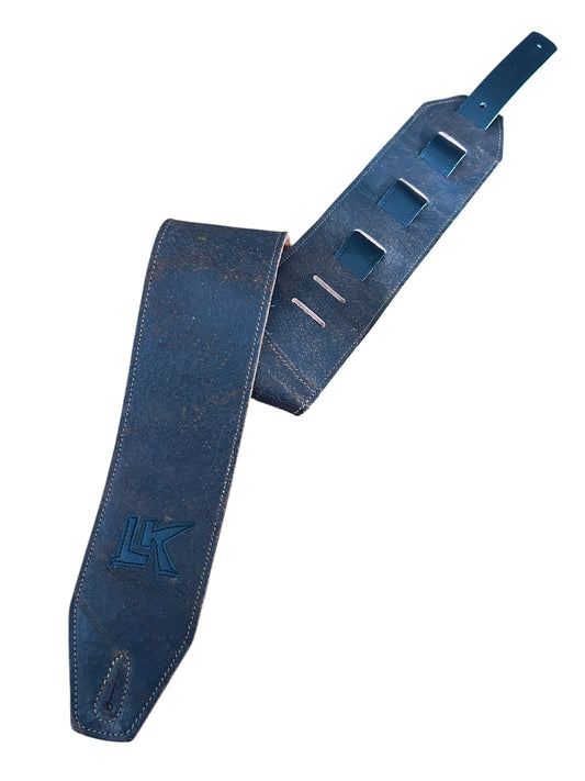 LK Strap Distressed Brown With Black Logo