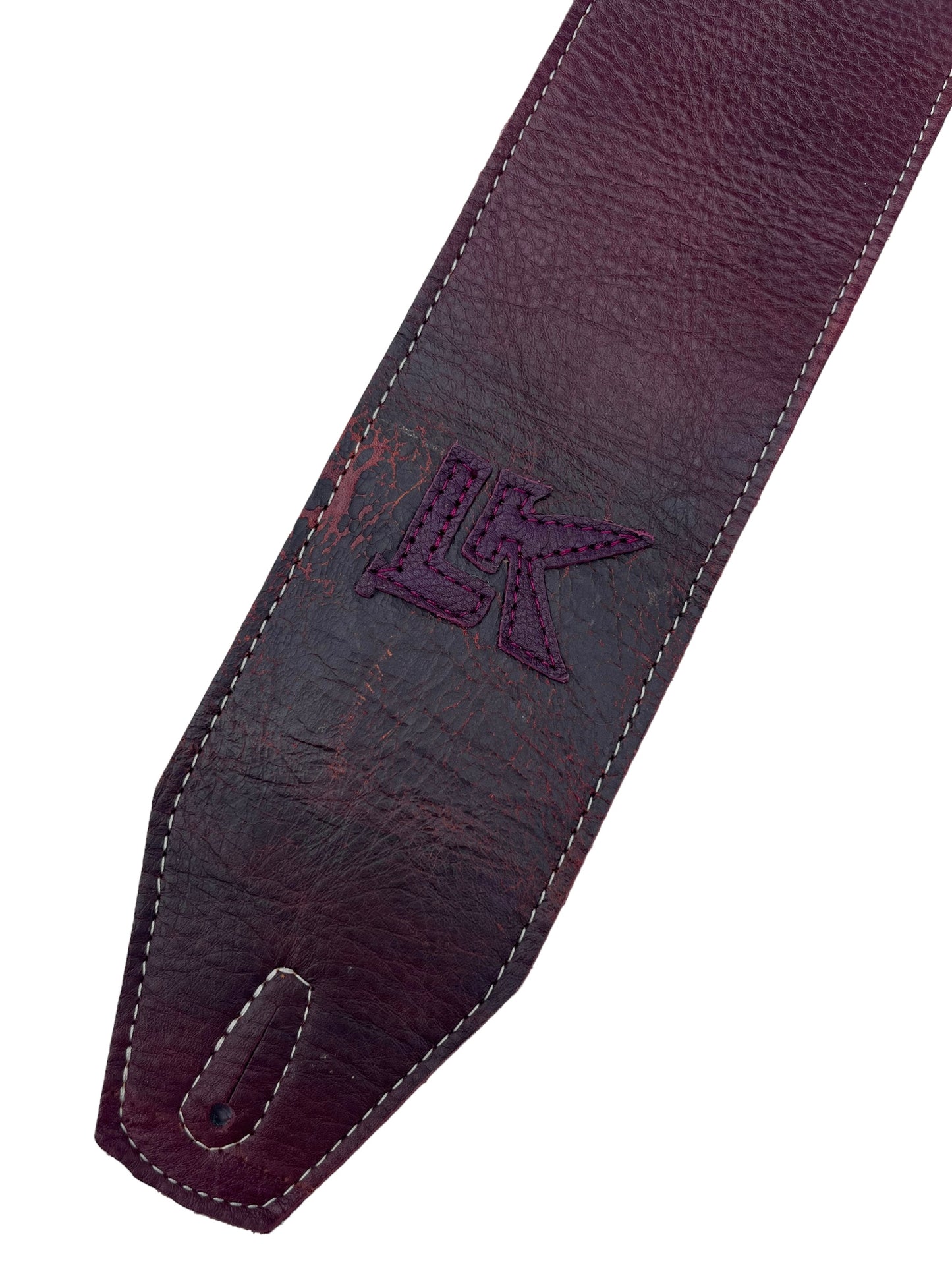 LK Distressed Eggplant Purple Strap