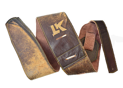 LK Heavy Distressed Brown Strap