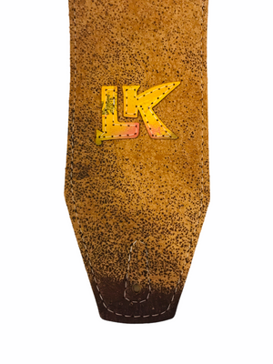 LK Distorted Brown With Spray Paint Tail Strap