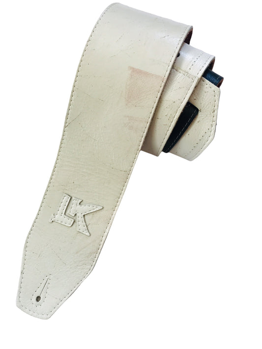 LK Distressed White Strap