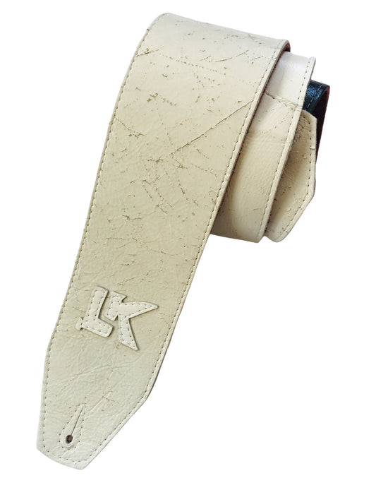 LK Distressed White Strap