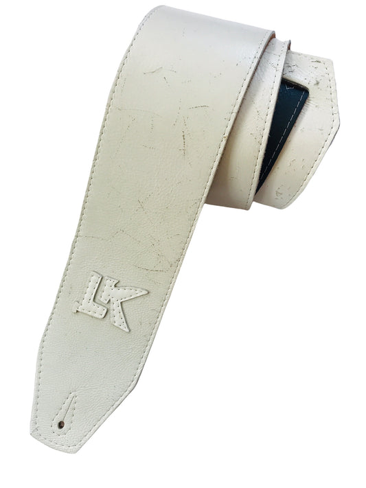 LK Distressed White Strap