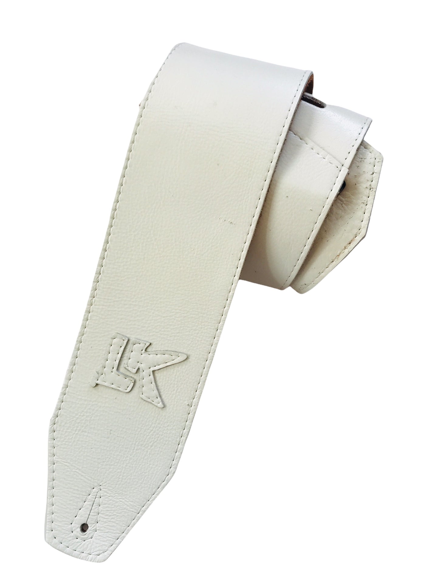 LK Distressed White Strap